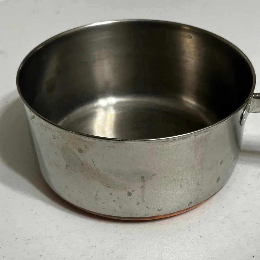 Revere Ware‎ Copper Clad Stainless Steel Saucepan & Lid 2 Qt Vintage pre-1968